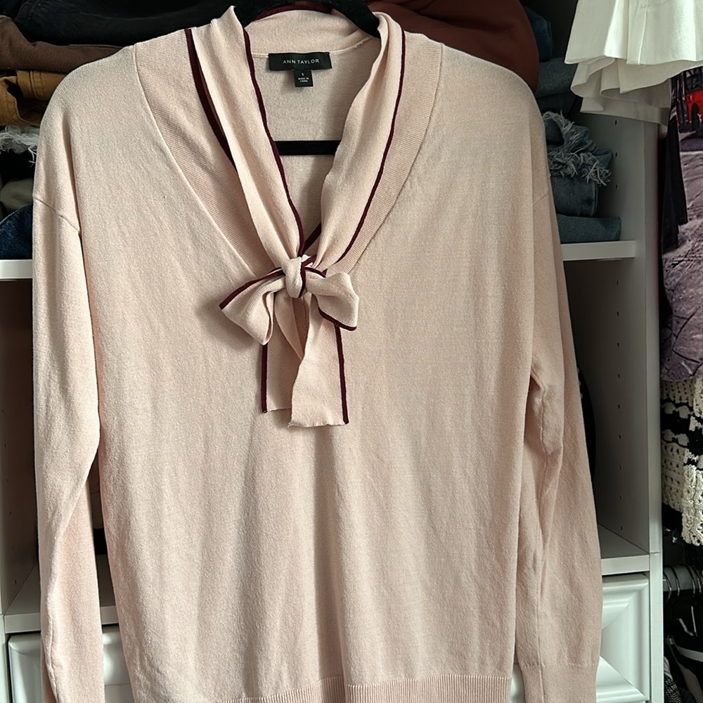 Ann Taylor Long Sleeves Blouse - Picture 6 of 11